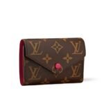 Louis Vuitton Victorine Wallet Monogram Fuchsia 12Cm M41938