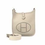 Hermes Evelyne 16 Amazone White Bag 16Cm H069426Ckav