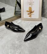 Valentino Garavani Tiptoe Patent Leather Ballet Flats Black 2W2S0Gc3Eru0No - Image 2