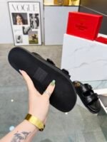 Valentino Garavani Vlogo Sandal Black - Image 2