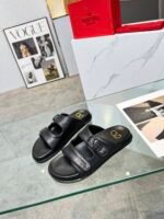Valentino Garavani Vlogo Sandal Black - Image 6