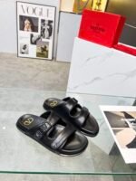 Valentino Garavani Vlogo Sandal Black - Image 7