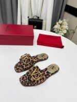 Valentino Garavani Leopard Print Buckle Sandals 3W2S0Bd5Rqy 09J - Image 7