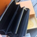 Louis Vuitton Zippy Wallet Monogram Black 19Cm M61864 - Image 3