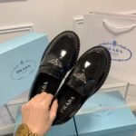 Prada Patent Leather Loafers Black 1D329N 069 F0002 F 025 - Image 5