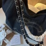Chanel Denim Timeless Cc Tote Blue 36Cm - Image 3