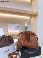 Saint Laurent Bucket Bag Brown 23Cm - Image 3