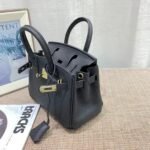 Hermes Birkin Mini Gold Hardware Epsom Black 20Cm - Image 5
