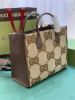 Gucci Tote Bag With Jumbo Gg Camel 31Cm 678839 Ukmdg 2570 - Image 5