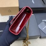 [Super Vip 1:1] Saint Laurent Kate Shoulder Bag Burgundy 20Cm 469390B870W6259 - Image 5