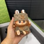 Gift Set: Gucci Neo Vintage Gg Supreme Messenger Bag With Labubu Accessories And Bag Charm - Image 4