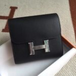 Hermes Constance Slim Wallet Noir 12Cm H082060Ck89 - Image 2