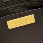 [Super Vip 1:1] Chanel Large Bowling Bag Dark Brown 31Cm As5579 B20674 94305 - Image 8