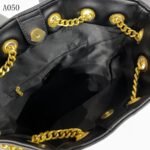 Saint Laurent Joe Backpack In Black Gold 29Cm 6726091El071000 - Image 3