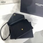 Saint Laurent Gaby Satchel In Quilted Black Gold 26Cm 6688631El071000 - Image 3