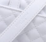 Saint Laurent Envelope Small Bag In Mix Matelassé Grain De Poudre Embossed White 600195Bow919207 - Image 7