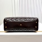 [Super Vip 1:1] Chanel Large Bowling Bag Dark Brown 31Cm As5579 B20674 94305 - Image 5