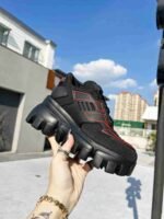 Prada Cloudbust Thunder Knit Black Red 2Eg293 3Lgn F0002 - Image 6