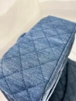 Chanel Mini Denim Rectangular Crush Ghw 17Cm - Image 6