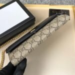 Gucci Gg Marmont Bicolor Wallet On Chain Beige Ebony 19Cm 546585 17Wag 1283 - Image 3
