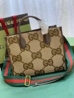 Gucci Tote Bag With Jumbo Gg Camel 31Cm 678839 Ukmdg 2570 - Image 7