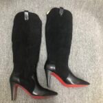 Christian Louboutin Santia Botta 85 Boots Black 3220701Bk01 - Image 2