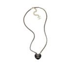 Chanel And Gold Metal Necklace Ab9463 B09327 Nk812
