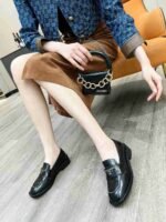 Prada Patent Leather Loafers Black 1D329N 069 F0002 F 025 - Image 9