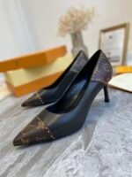 Louis Vuitton Cherie Pump Black Brown 1A8N7F - Image 3