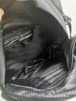Prada Re Nylon And Saffiano Leather Backpack Black 43Cm 2Vz048 2Dmg F0002 - Image 10