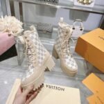 Louis Vuitton Laureate Platform Desert Boot Damier Azure - Image 6