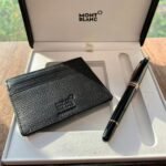 Montblanc Set With The Meisterstück Ballpoint Pen Pen And Wallet - Image 2