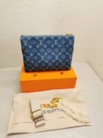 Louis Vuitton Coussin PM Bag Denim Blue 26Cm M24564 - Image 6