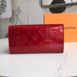 Louis Vuitton Sarah Wallet Monogram Red 19Cm - Image 5