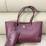 Chanel Executive Cerf Tote Black 35Cm - Image 9