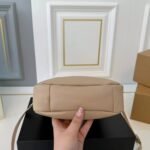 Prada Soft Padded Nappa Leather Bag Beige 21Cm - Image 8