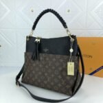 Louis Vuitton Maida Hobo Bag Monogram Canvas Black 32Cm - Image 2