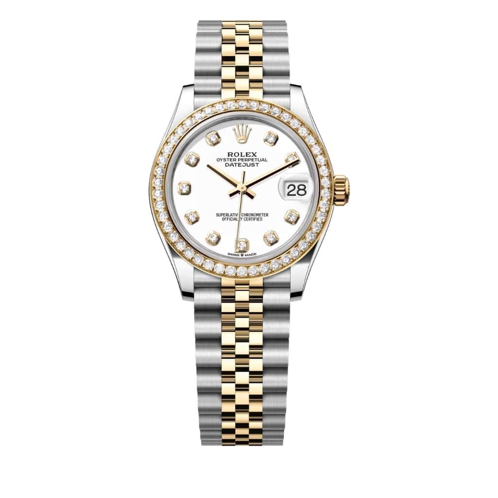 14-6-2 Rolex Datejust 31 Oyster Oystersteel Yellow Gold And Diamonds White 31mm 278383 0002 - Image 1