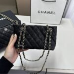 Chanel Clutch With Chain Bag Black 20cm - Image 3