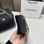 Chanel Clutch With Chain Bag Black 20cm - Image 7