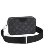Louis Vuitton LV Alpha Wearable Black 18Cm