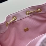 Chanel 25 Small Handbag Grained And Gold Tone Metal Light Pink 26cm AS5293 B20304 NAGEO - Image 9