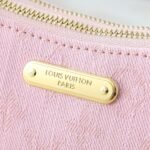 Louis Vuitton Liv Pochette Monogram Denim Washed Pink 24Cm M14159 - Image 4
