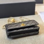 Chanel Classic Wallet On Chain Black 19cm - Image 4