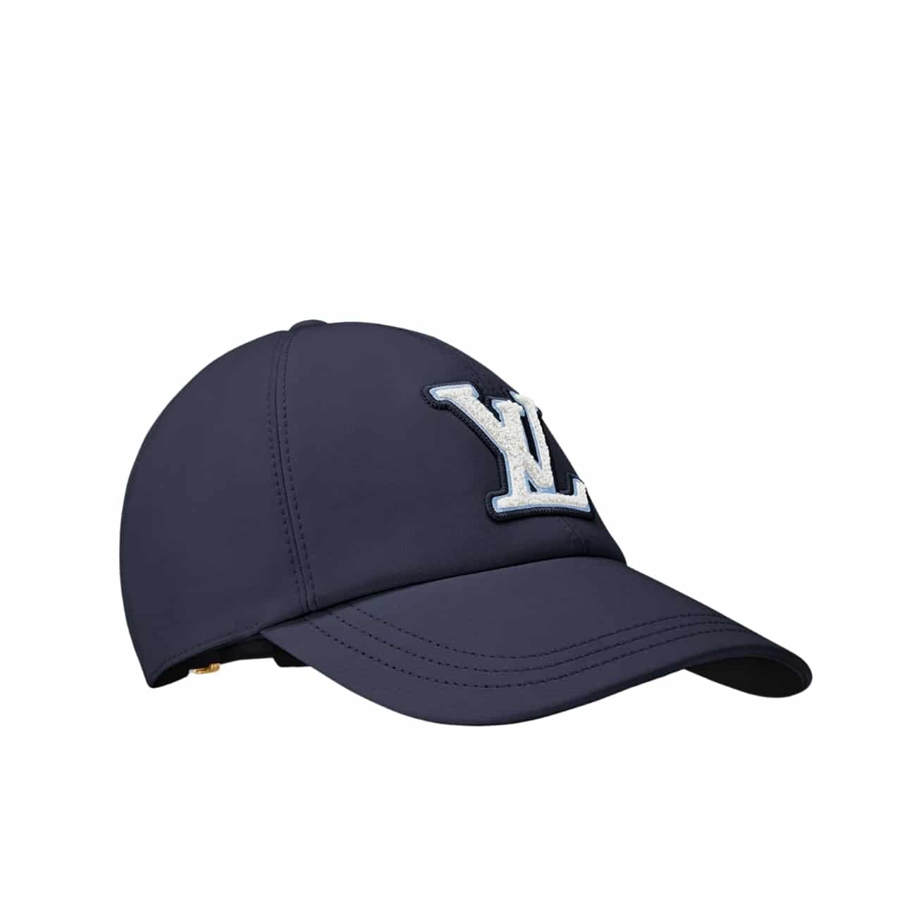 217-2 Louis Vuitton Lv Signature Baseball Cap Black M7319l - Image 1