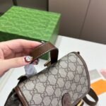 Gucci Backpack With Interlocking G Beige And Ebony 26Cm - Image 4