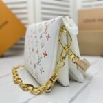 Louis Vuitton Coussin PM Multicolor Flower White 26Cm M21209 - Image 4