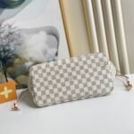 Louis Vuitton Neverfull GM Damier Azur Canvas Tote Bag Beige 39cm N40602 - Image 4