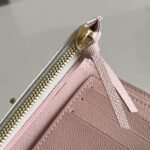 Louis Vuitton Victorine Wallet Rose Ballerine Pink 12Cm N64022 - Image 5