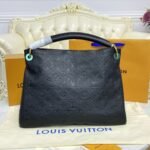 Louis Vuitton Artsy MM Monogram Empreinte Leather Black 41cm M41066 - Image 8